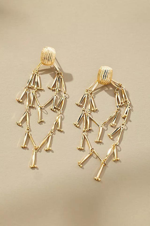 Drippy Link Drop Earrings Product Image