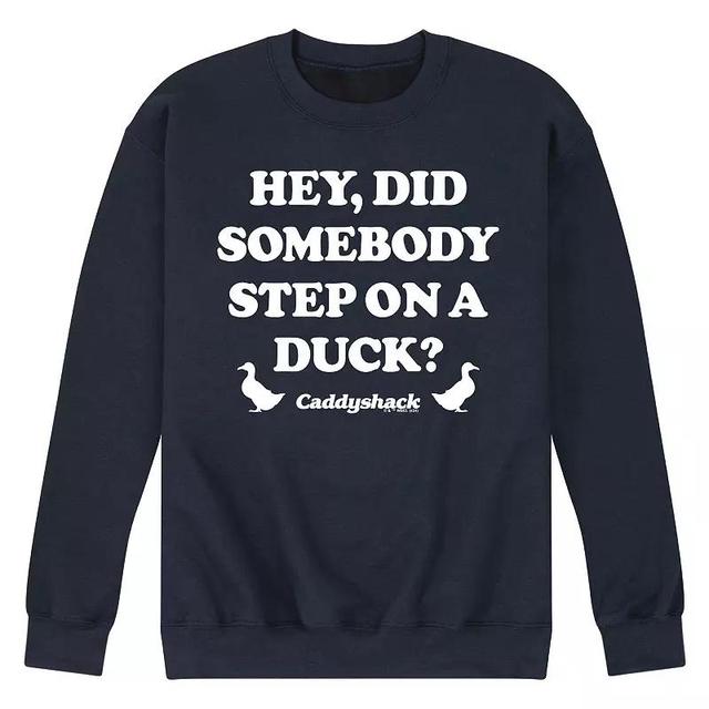 Mens Caddy Shack Step On A Duck Fleece Sweatshirt Product Image