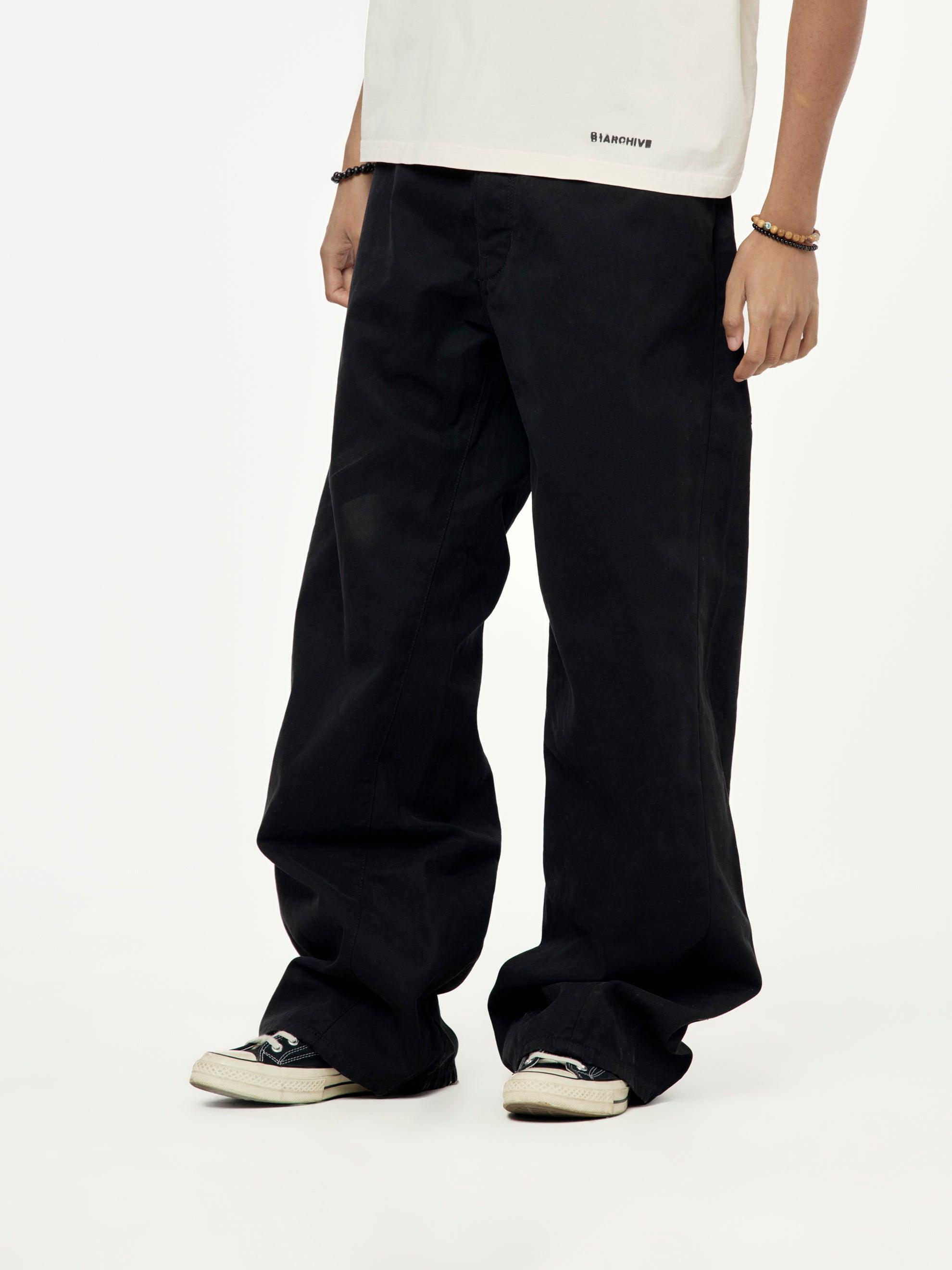 CANVAS WIDE LEG 5 PKT (Black) Product Image