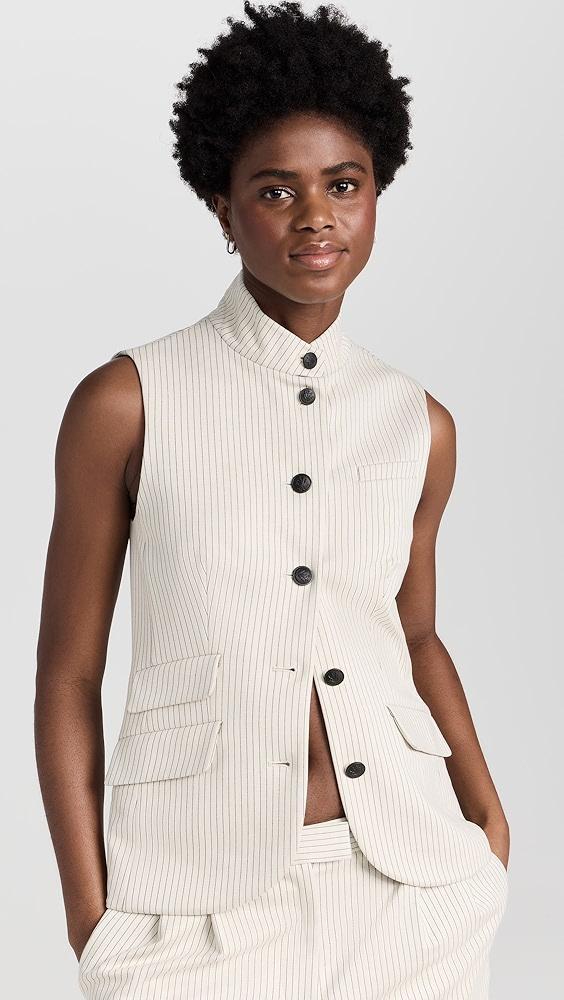 rag & bone Ponte Slade Vest | Shopbop Product Image