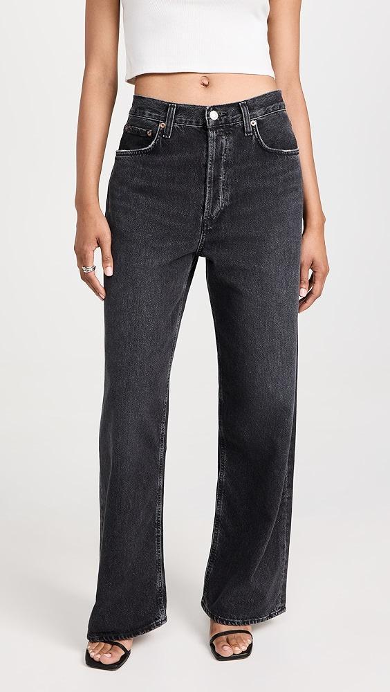 AGOLDE Low Slung Baggy Jeans | Shopbop Product Image