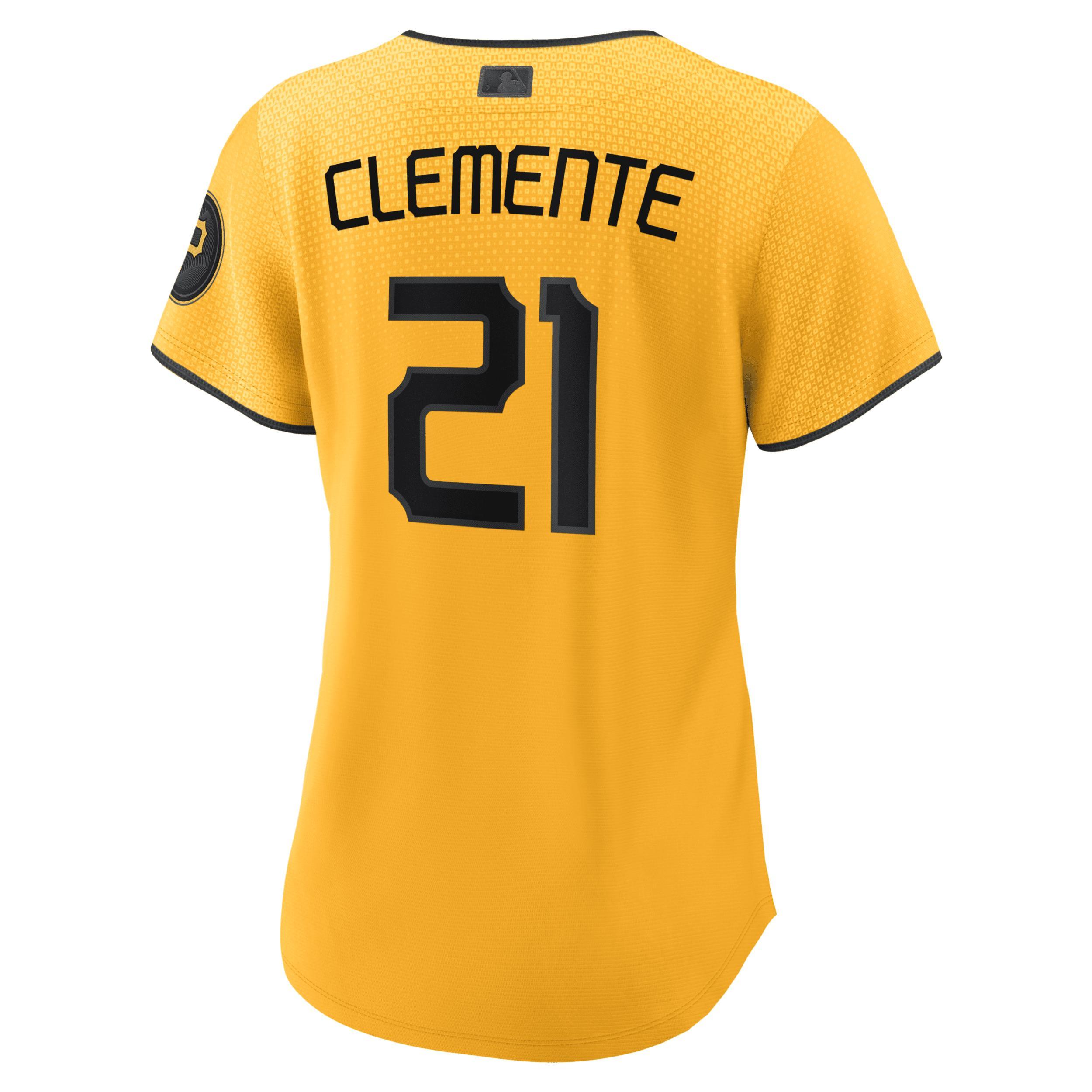 Nike Men's MLB Pittsburgh Pirates City Connect (Ke'Bryan Hayes) Replica Baseball Jersey Product Image