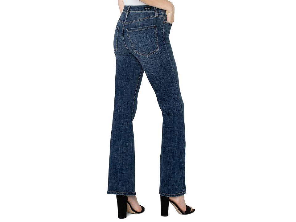 Liverpool Lucy High-Rise Exposed Button Fly Bootcut Jeans 32 in Missoula (Missoula) Women's Jeans Product Image