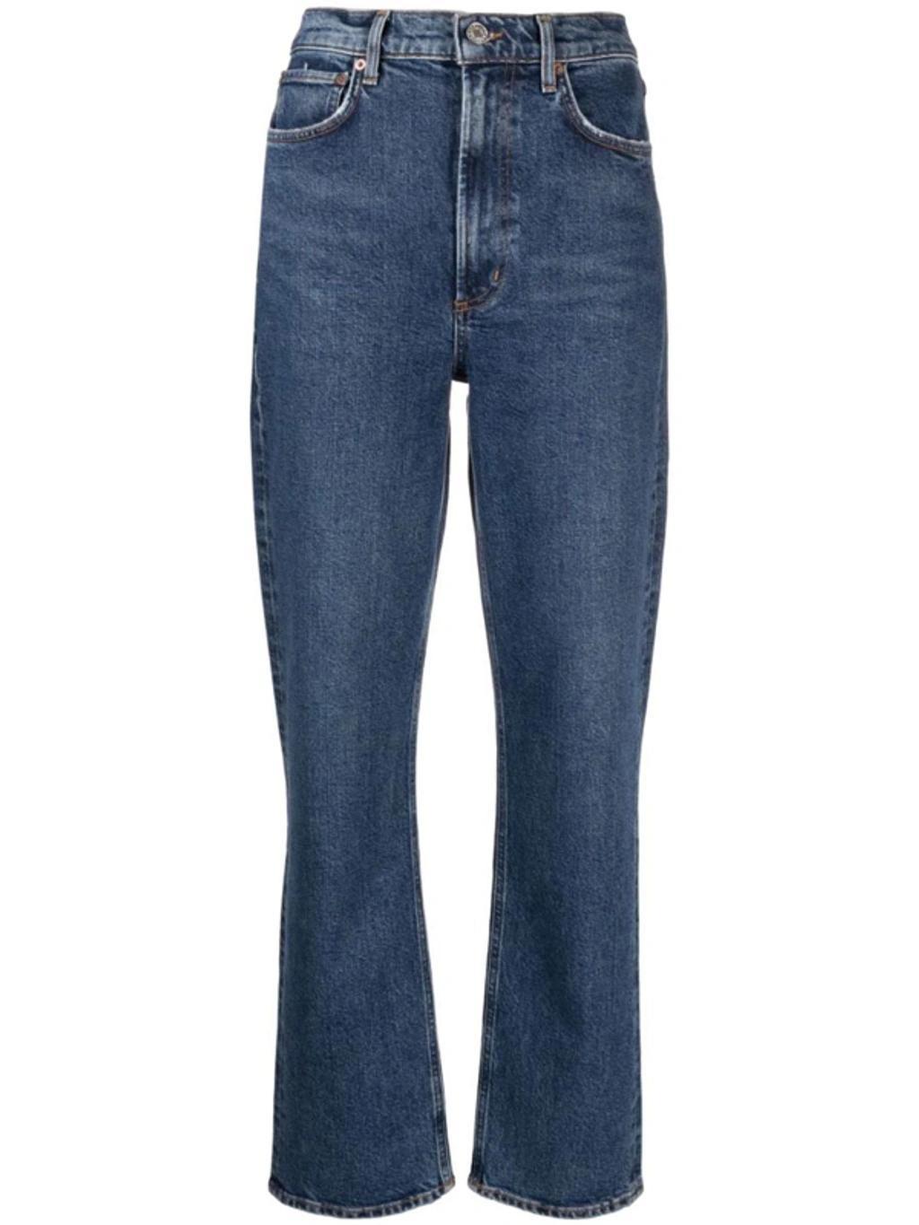 Stovepipe Straight-leg Jeans In Blue product image