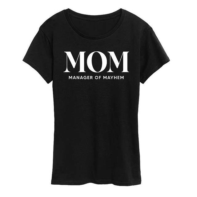 Womens Mom Acronym Graphic Tee Product Image