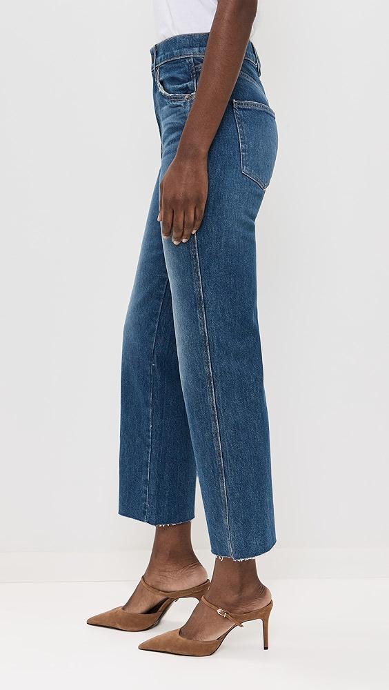 Veronica Beard Jean Dylan High Rise Straight Jeans | Shopbop Product Image