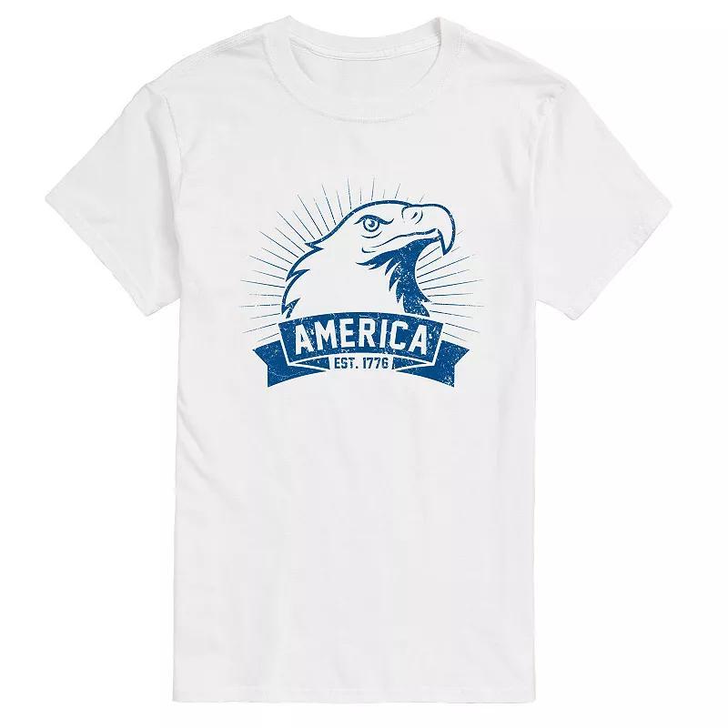 Big & Tall Bald Eagle Tee, Mens Product Image