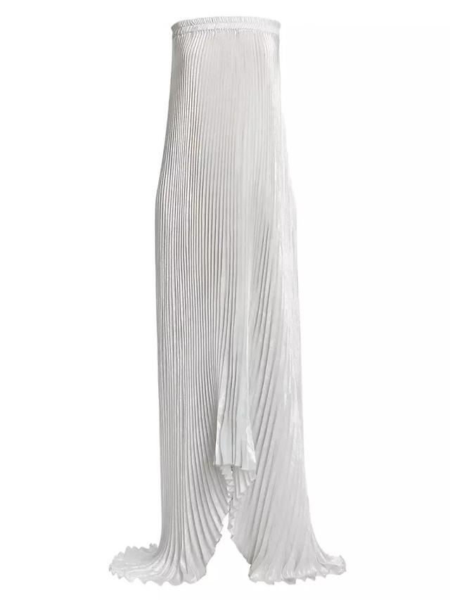 Bisous Plissé Strapless Gown Product Image