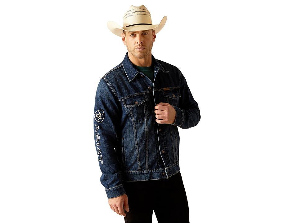 Ariat Denim Team Trucker Jacket (Richford) Men's Clothing Product Image