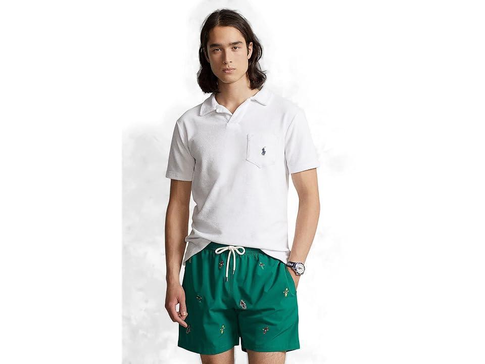 Polo Ralph Lauren Short-Sleeve Terry Polo Shirt Product Image