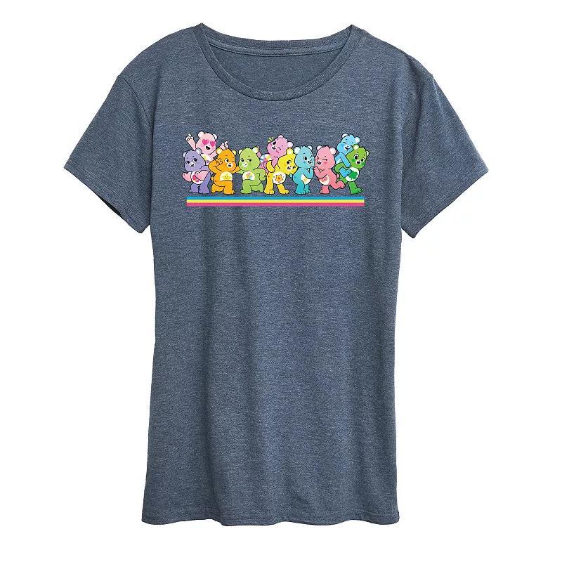 Womens Care Bears Care Lineup Graphic Tee, Girls Product Image