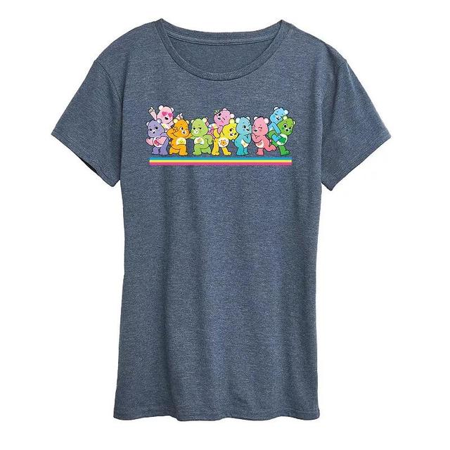 Womens Care Bears Care Lineup Graphic Tee, Girls Product Image