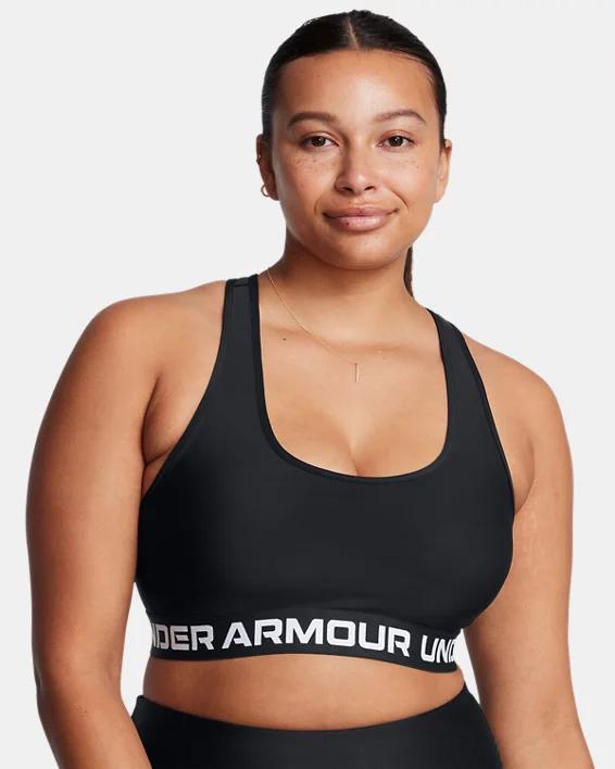 Women's Armour® Mid Crossback Sports Bra Product Image