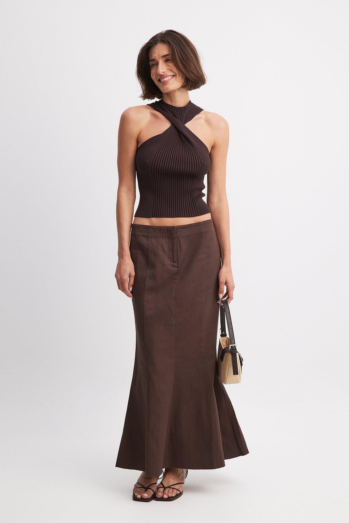 Low Waist Maxi Skirt product image