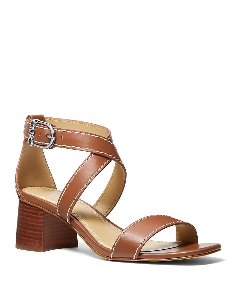 Michael Michael Kors Womens Ashton Block Heel Sandals Product Image