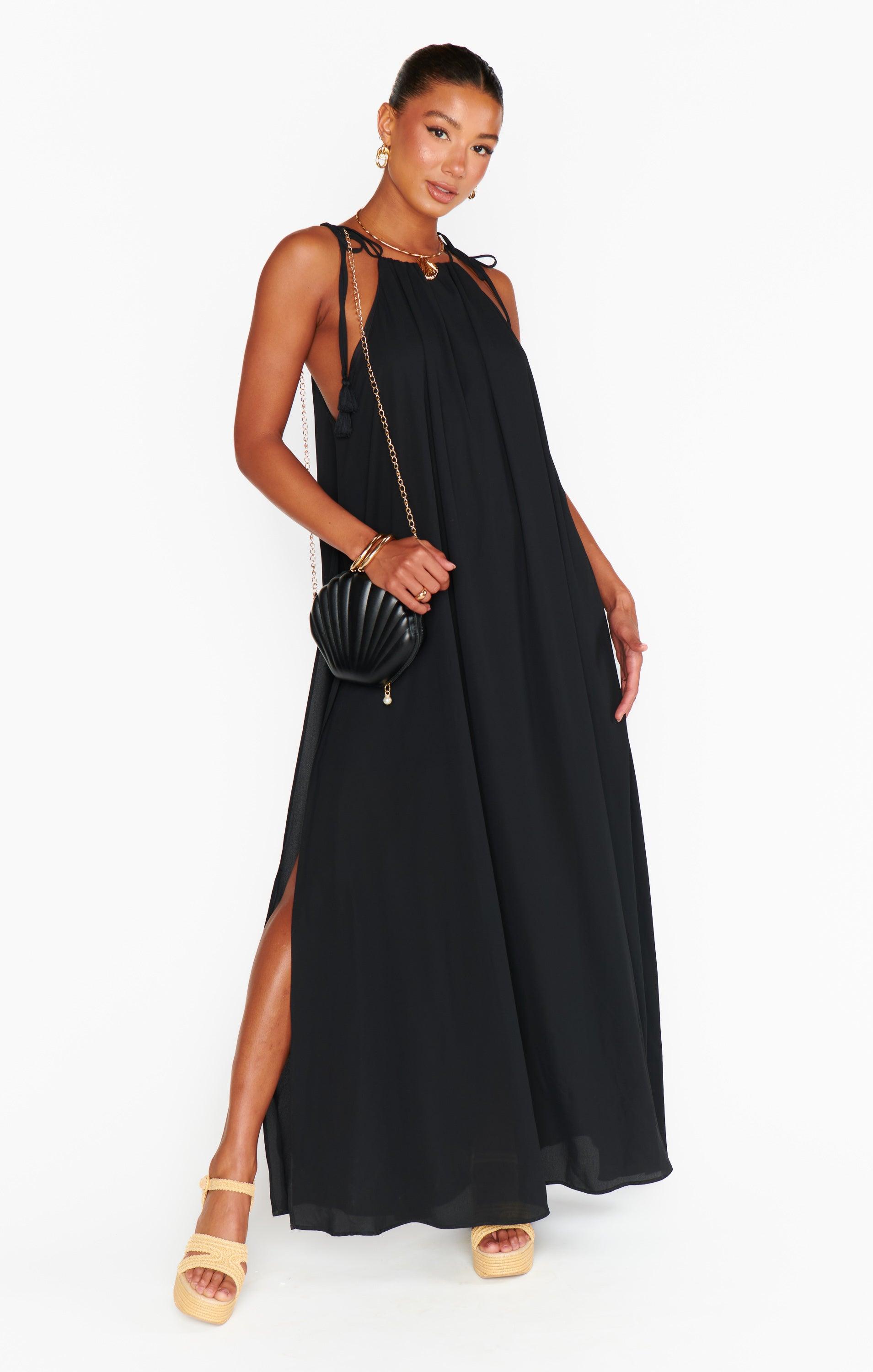 Rochester Maxi Dress ~ Black Product Image