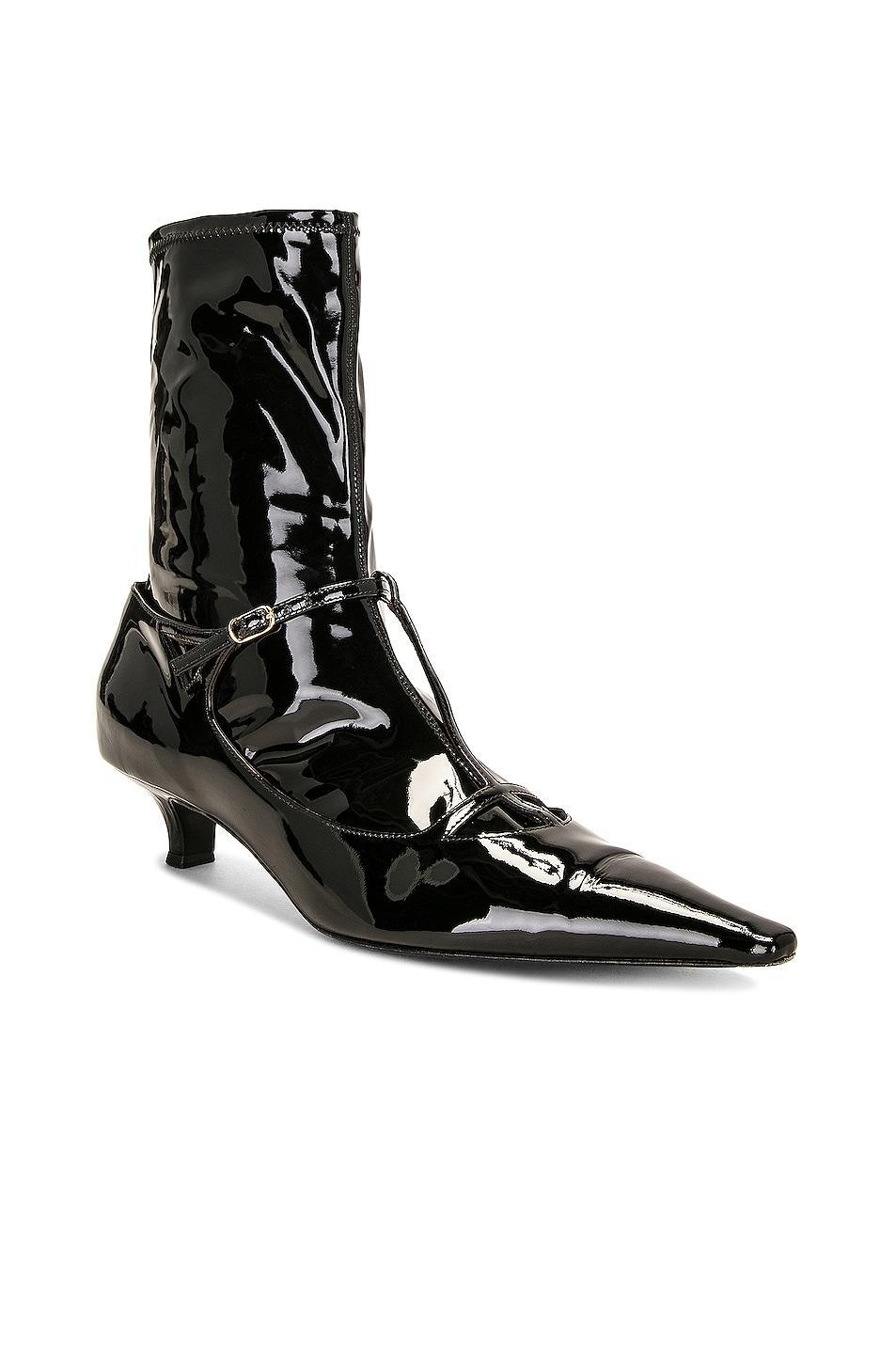 The Row Cyd Boot in Black - Black. Size 36 (also in 37). Product Image