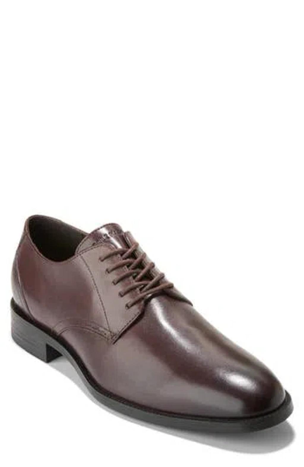 COLE HAAN Hawthorne Plain Toe Derby In Madeira Product Image