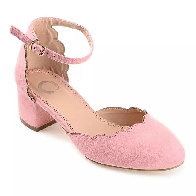 Journee Collection Edna Womens High Heel Pumps Light Pink Product Image