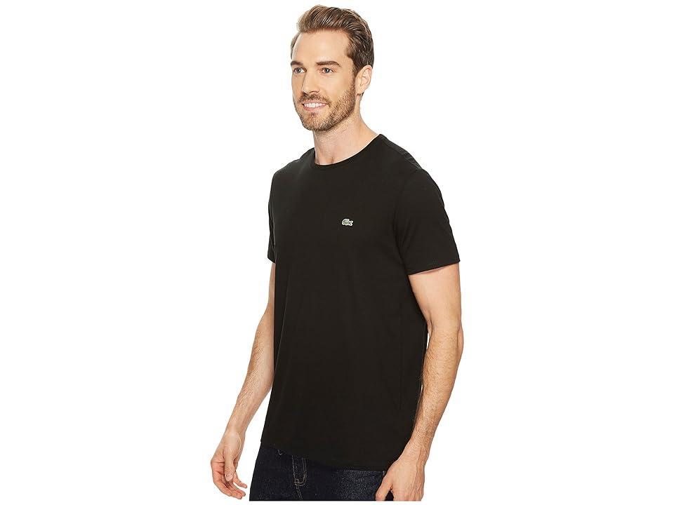 Lacoste Short Sleeve Pima Crew Neck Tee Men's T Shirt Product Image