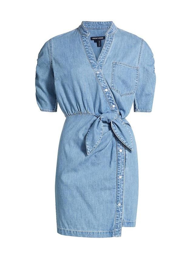 Womens Dunn Chambray Minidress Product Image