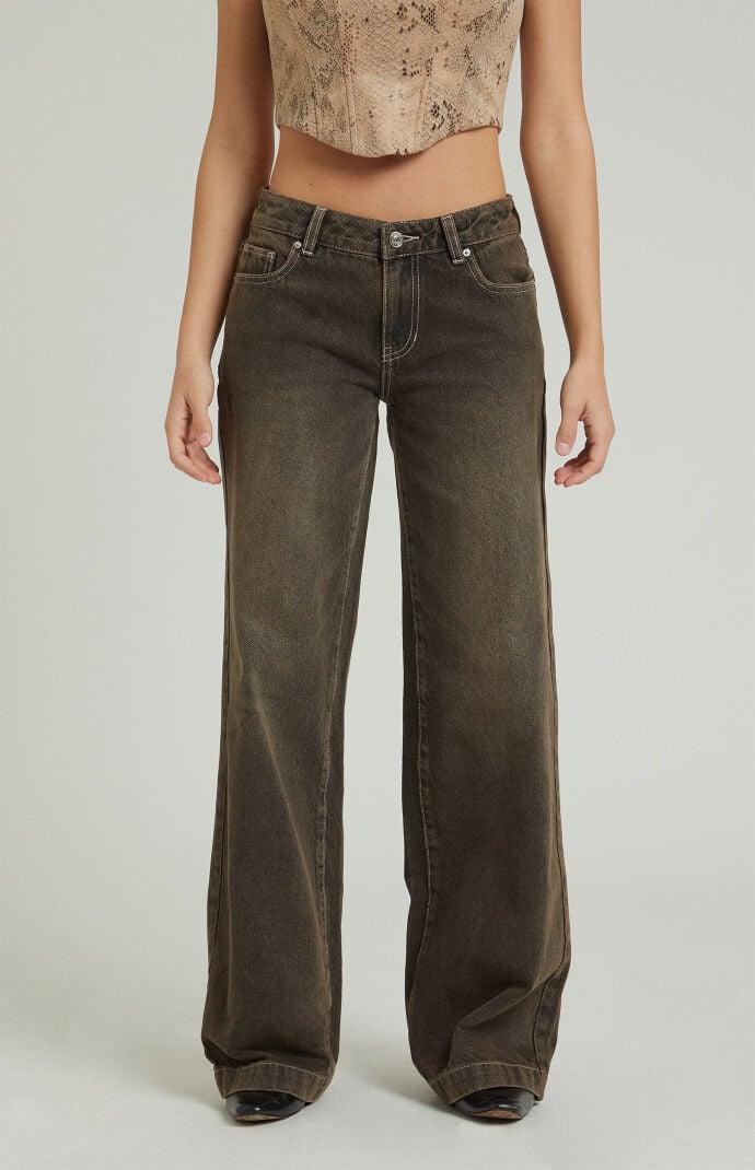 Women's Casey Low Rise Baggy Jeans - Product Image