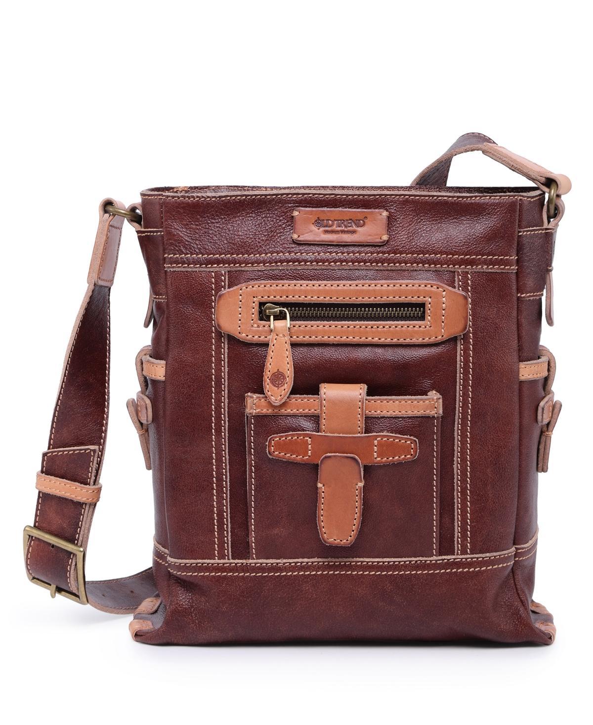 Old Trend Womens Genuine Leather Leeds Castle Crossbody Bag Product Image