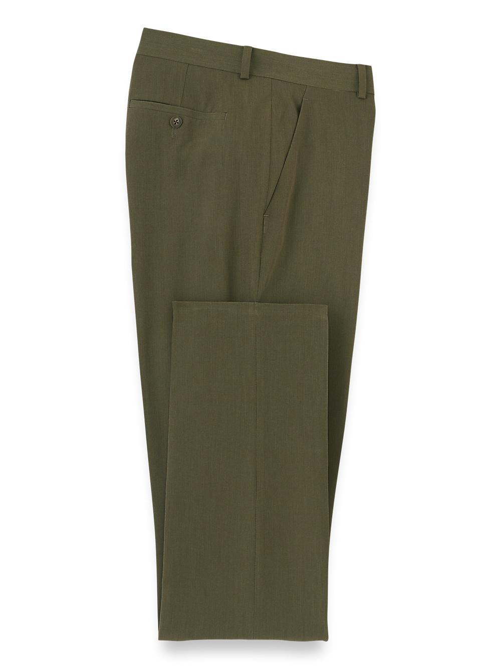 Comfort Stretch Travel Pants - Dark Olive Product Image