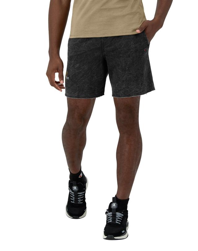 Mens Champion 7-Inch Mineral Dye Fleece Shorts Product Image