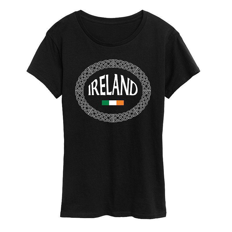 Womens Celtic Band Ireland Graphic Tee, Girls Product Image