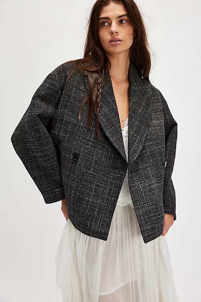 Closed Tweed Cropped Jacket Product Image