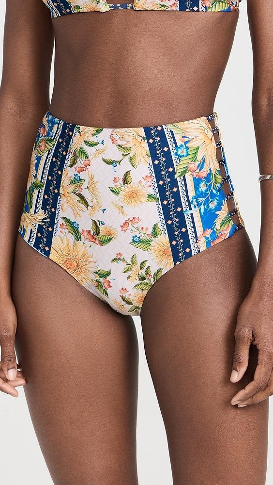 Agua Bendita Hope Jardim Bikini Bottoms | Shopbop Product Image