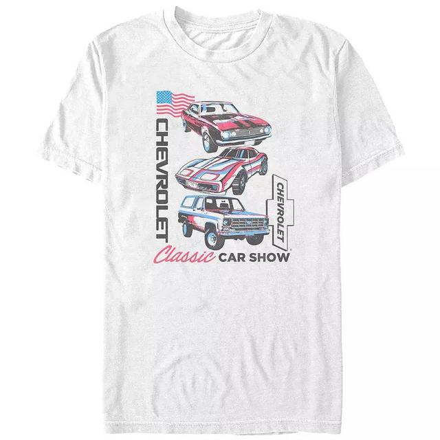 Big & Tall Chevrolet Classic Car Show Graphic Tee, Mens Product Image