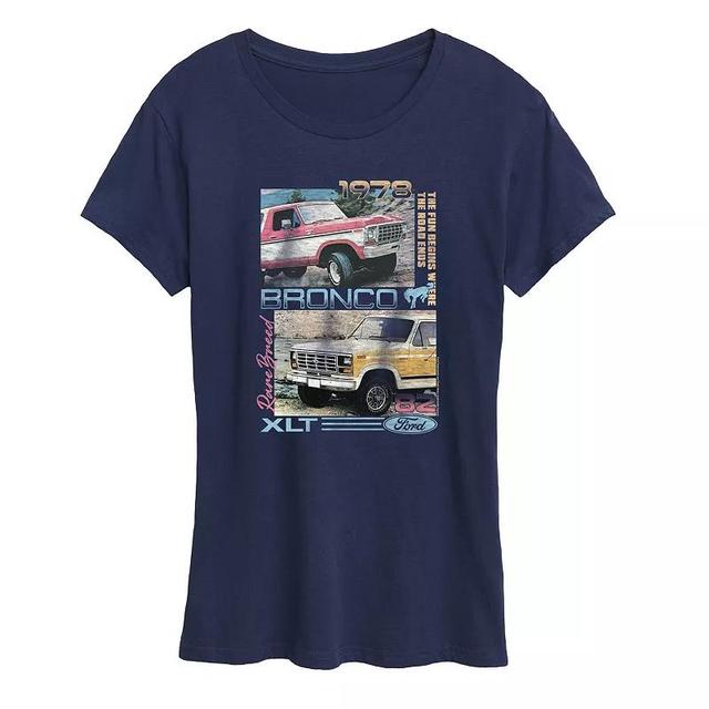 Womens Ford Rare Breed Graphic Tee Blue Product Image