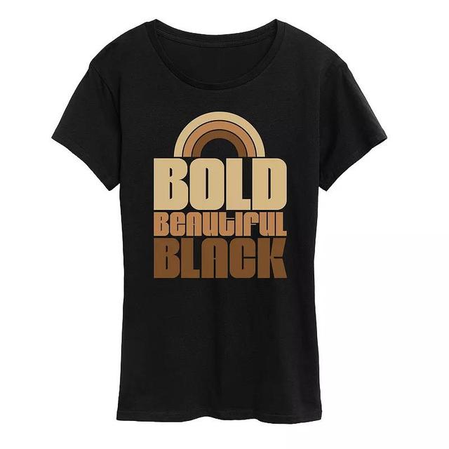 Womens Bold Beautiful Graphic Tee Product Image