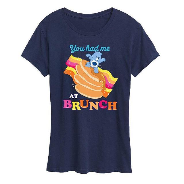 Womens Care Bears You Had Me At Brunch Graphic Tee Blue Product Image