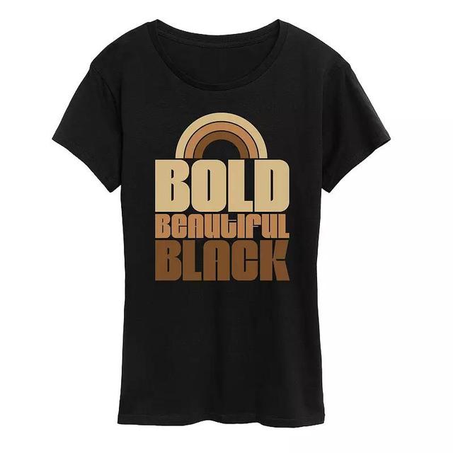 Womens Bold Beautiful Graphic Tee Product Image