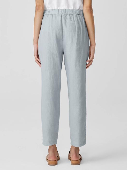 Garment Dyed Organic Linen Tapered Pant Product Image