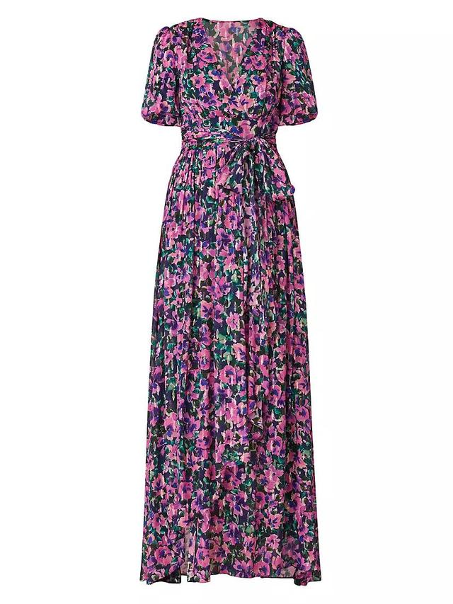 Estelle Floral Wrap Maxi Dress Product Image