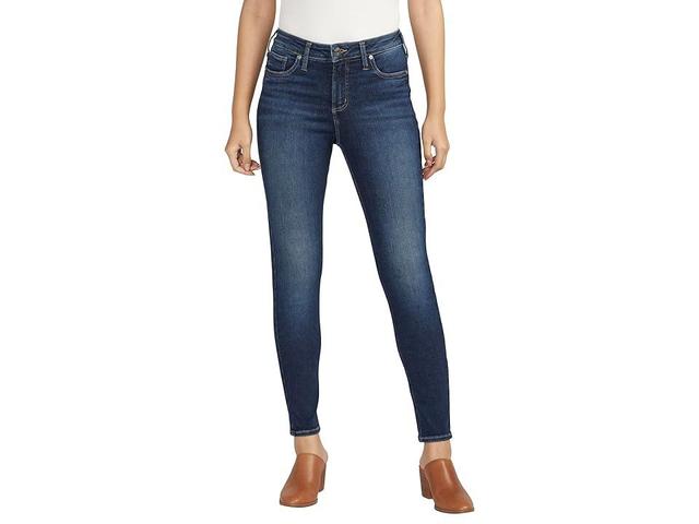 Silver Jeans Co. Womens Infinite Fit Mid Rise Skinny Jeans Product Image