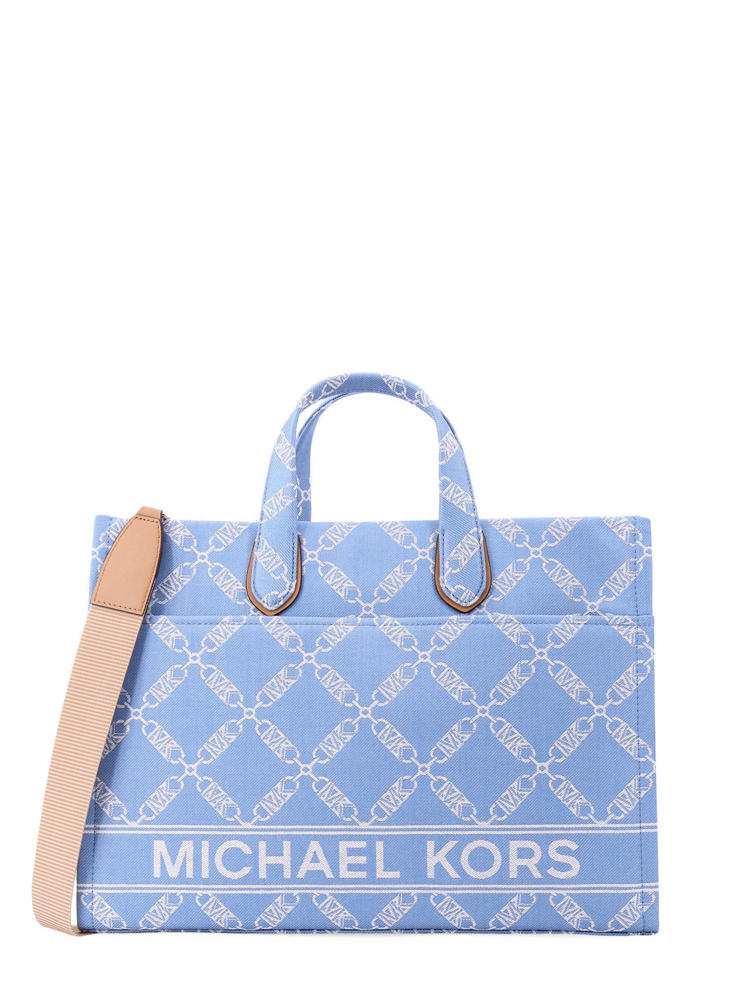 MICHAEL KORS Gigi Handbag In Blue Product Image