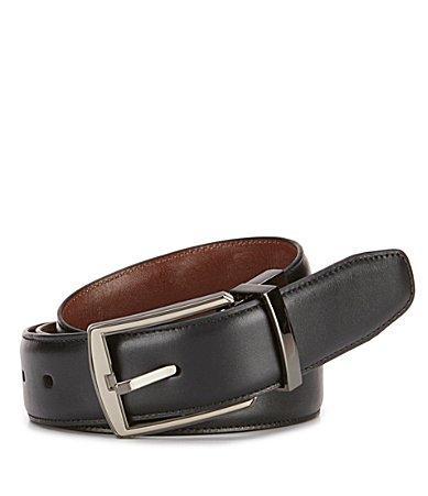 Roundtree  Yorke Hi-Lo Reversible Leather Belt Product Image