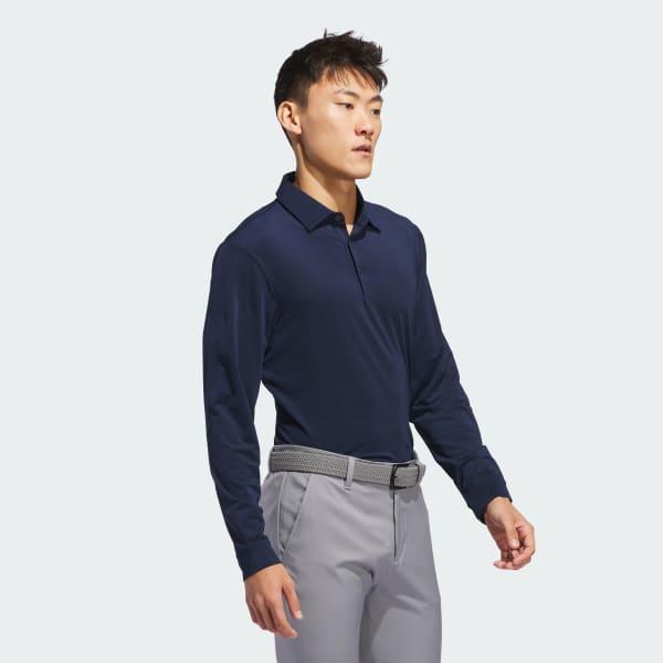 Long Sleeve Polo Shirt Product Image