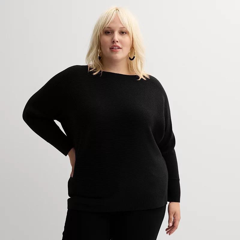 Plus Size Nine West Dolman Sweater, Womens Product Image