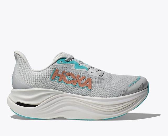 HOKA Womens Skyward X Shoes in Lettuce/Cloudless, Size 7 Product Image