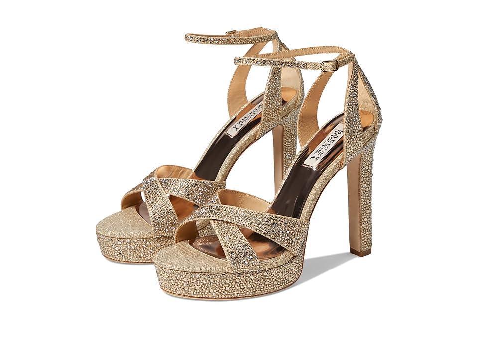 Badgley Mischka Collection Fizzy Ankle Strap Platform Sandal Product Image