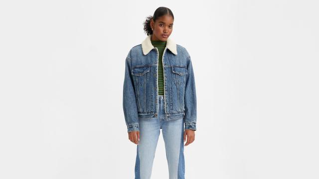 Levi's Sherpa Trucker Jacket - Women's Product Image