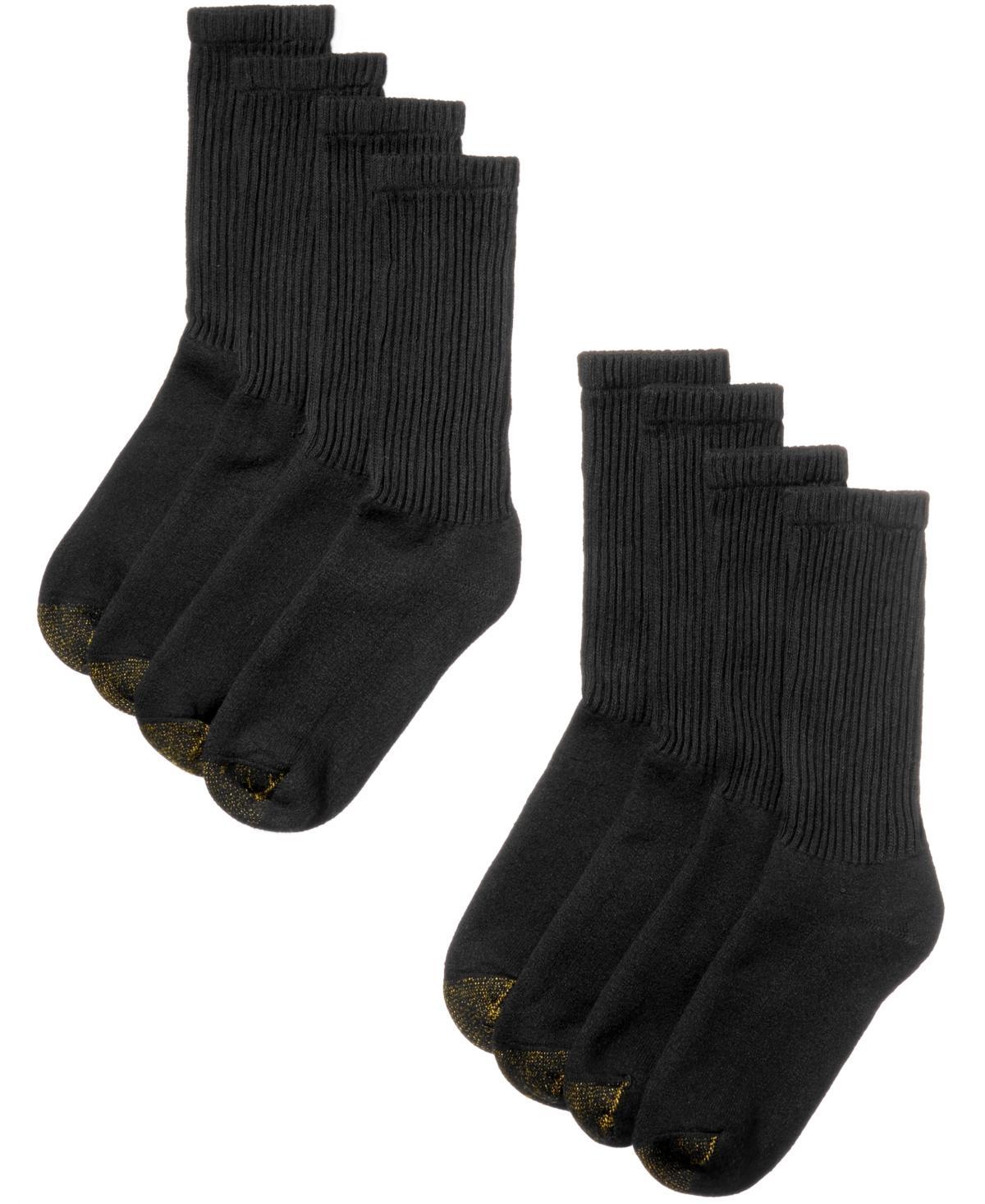 Gold Toe Mens 8-Pack Athletic Crew Socks Product Image