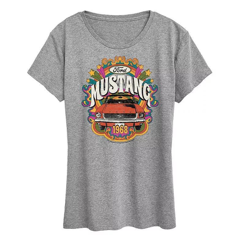 Womens Ford 1968 Ford Mustang Graphic Tee Product Image