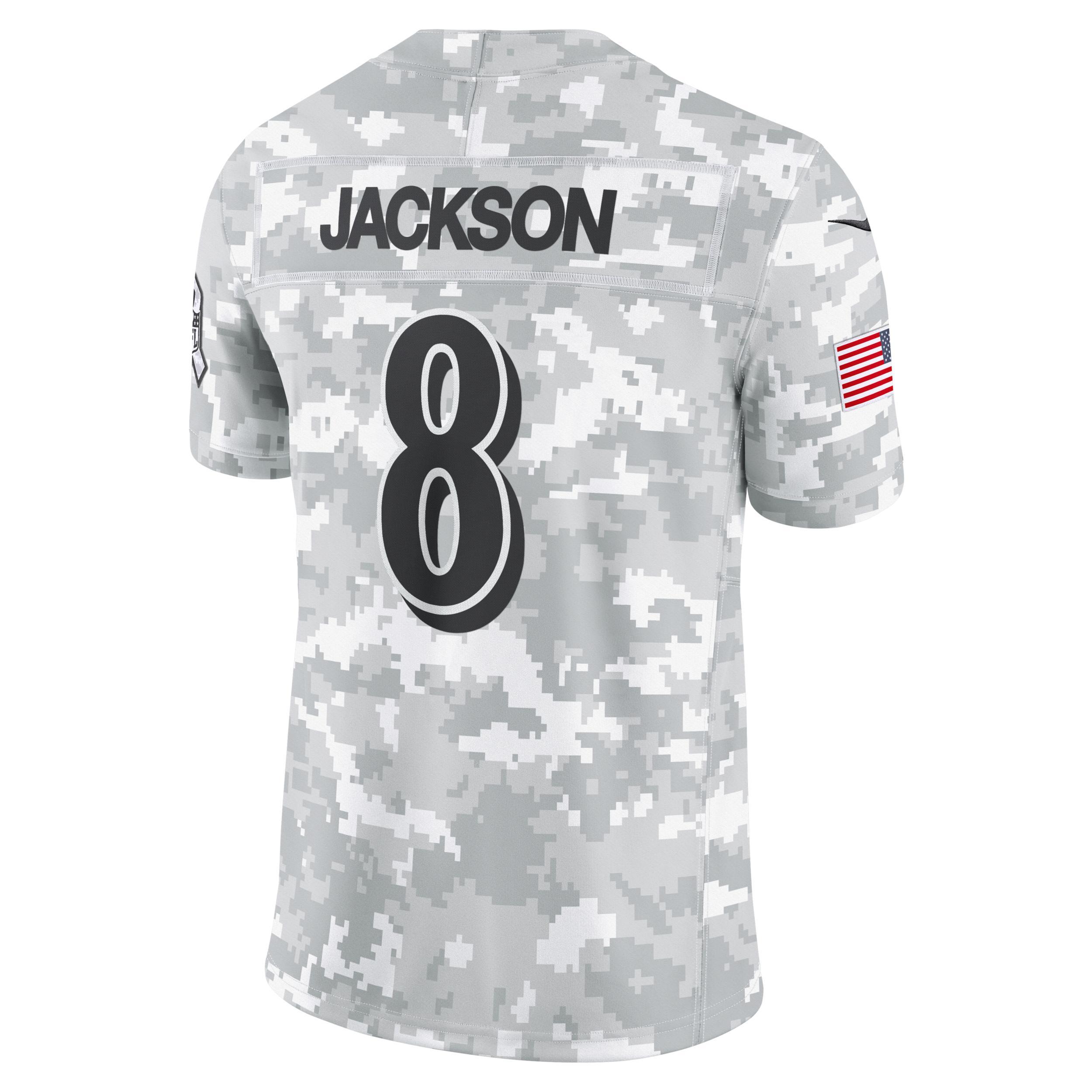 Lamar Jackson Baltimore Ravens Salute to Service Nike Men's Dri-FIT NFL Limited Jersey Product Image